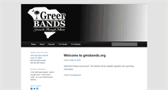 Desktop Screenshot of gmsbands.org