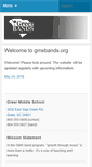 Mobile Screenshot of gmsbands.org